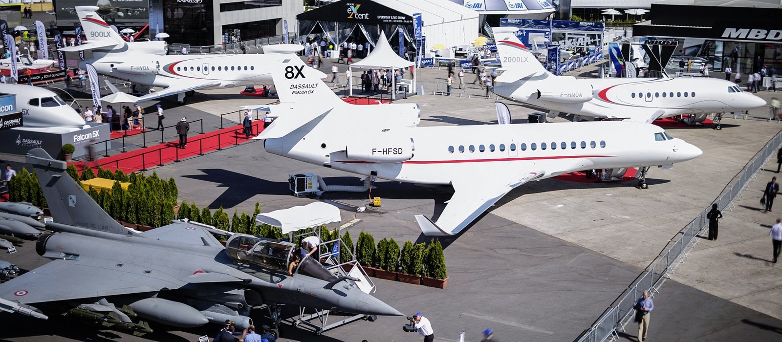 Dassault Aviation at 2017 Paris Air Show