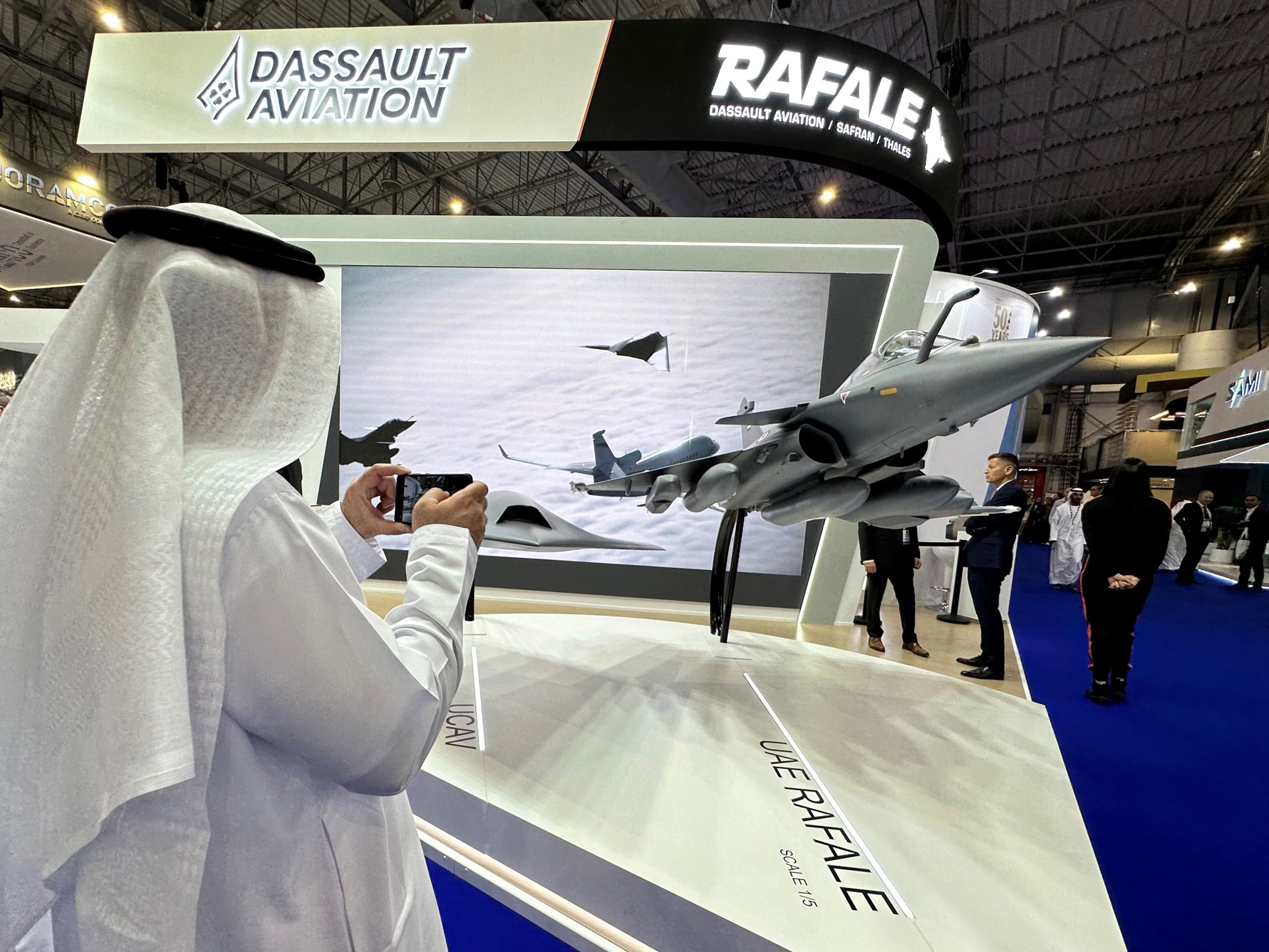 Dassault Aviation en el Salón Aeronáutico de Dubái