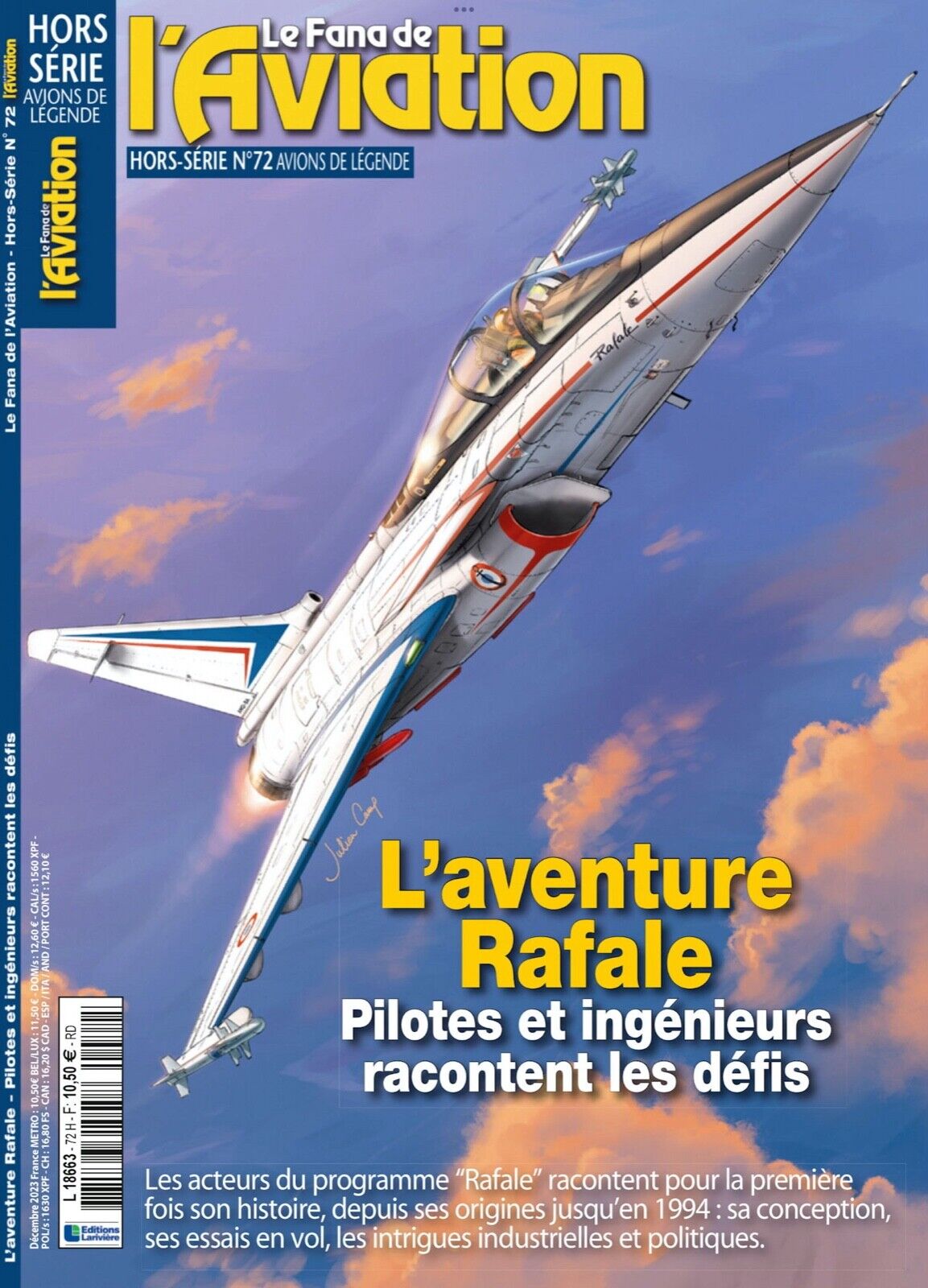 Revista.  “La Fana de la Aviación – la aventura Rafale”, Número Especial N° 72