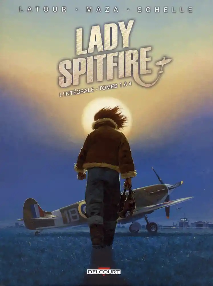 Libro cómico.  “Lady Spitfire” – La edición completa – Volúmenes 1 – 4