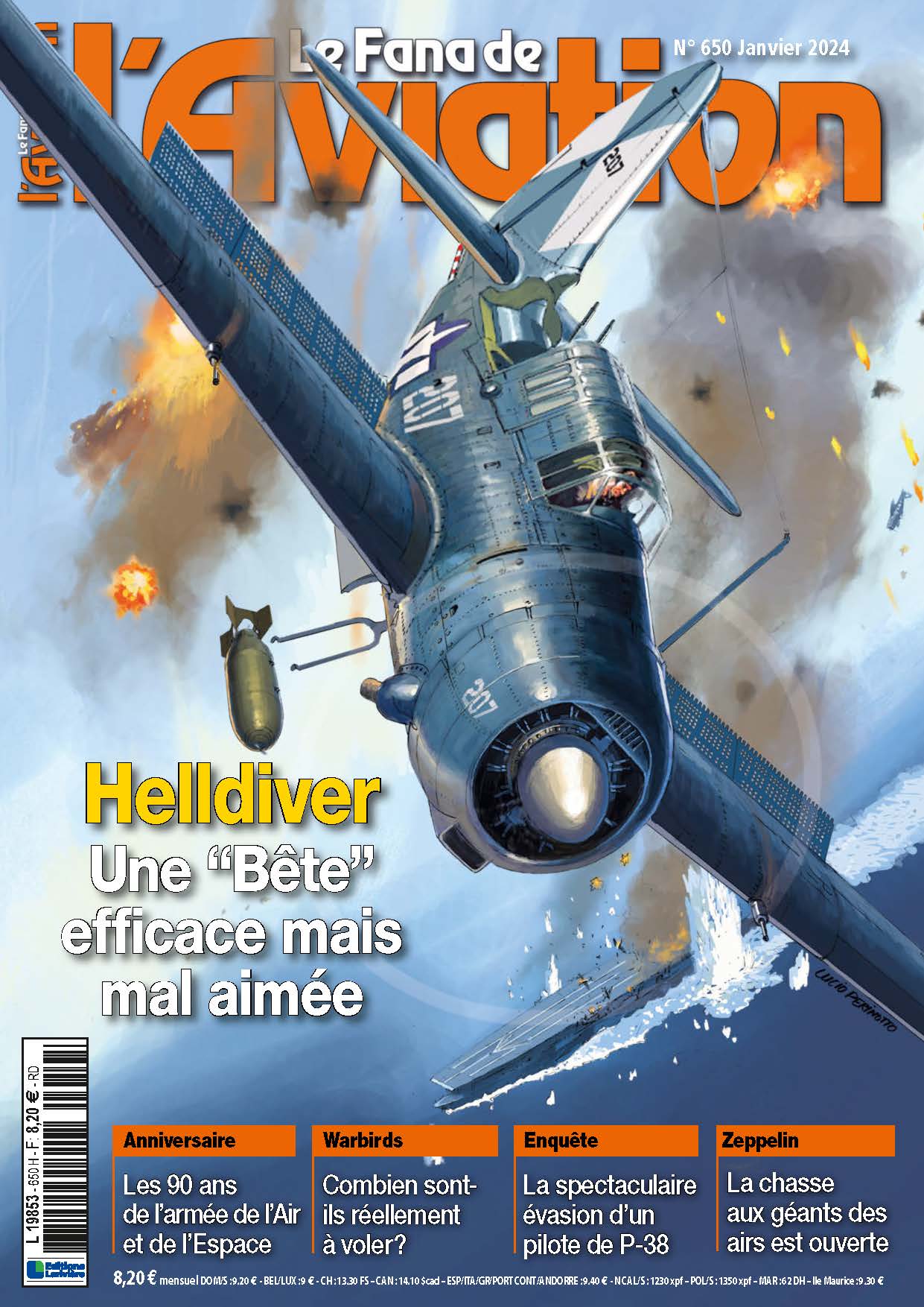 Revista.  “El Fanático de la Aviación” No. 650.